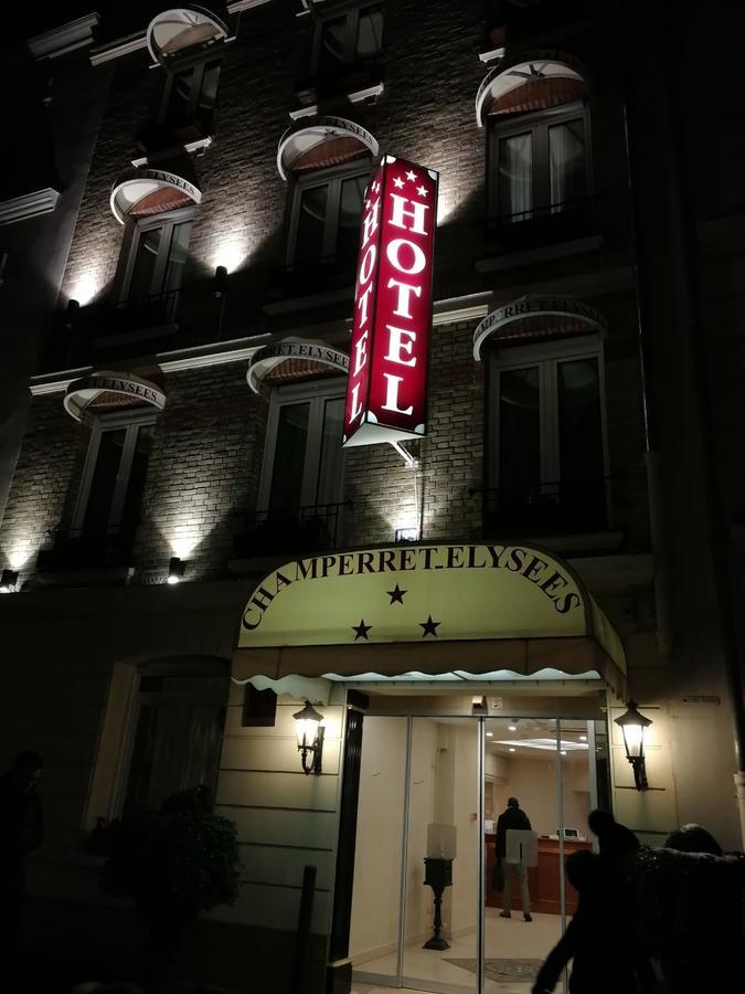 Hotel Champerret Elysees París Exterior foto