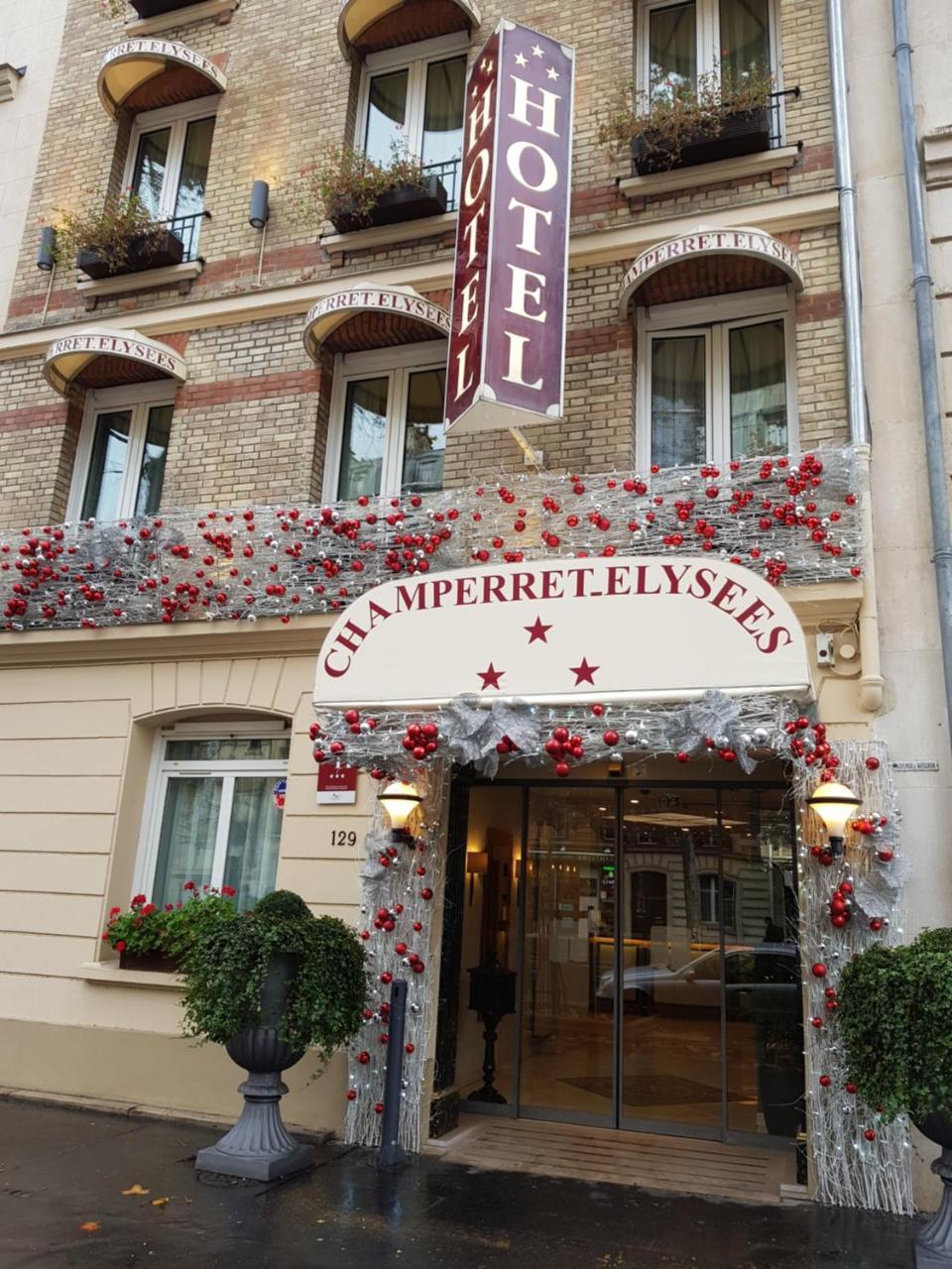 Hotel Champerret Elysees París Exterior foto