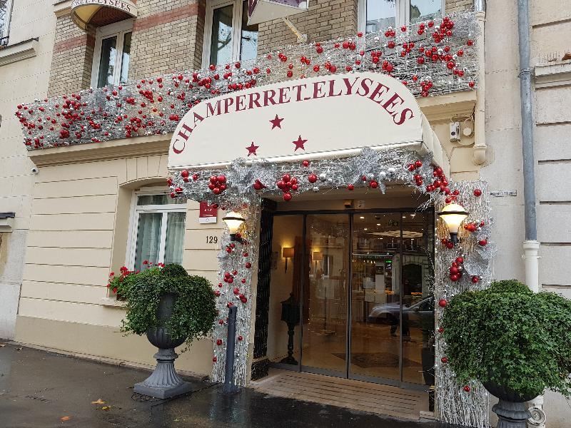 Hotel Champerret Elysees París Exterior foto