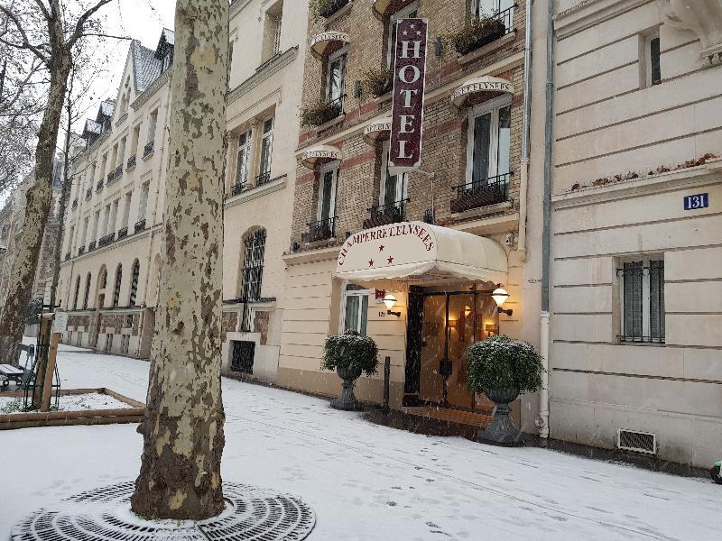 Hotel Champerret Elysees París Exterior foto