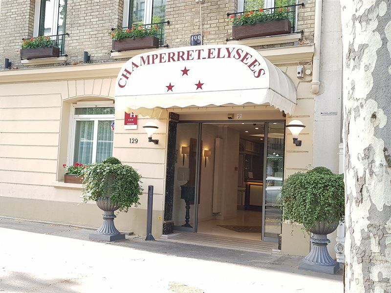 Hotel Champerret Elysees París Exterior foto