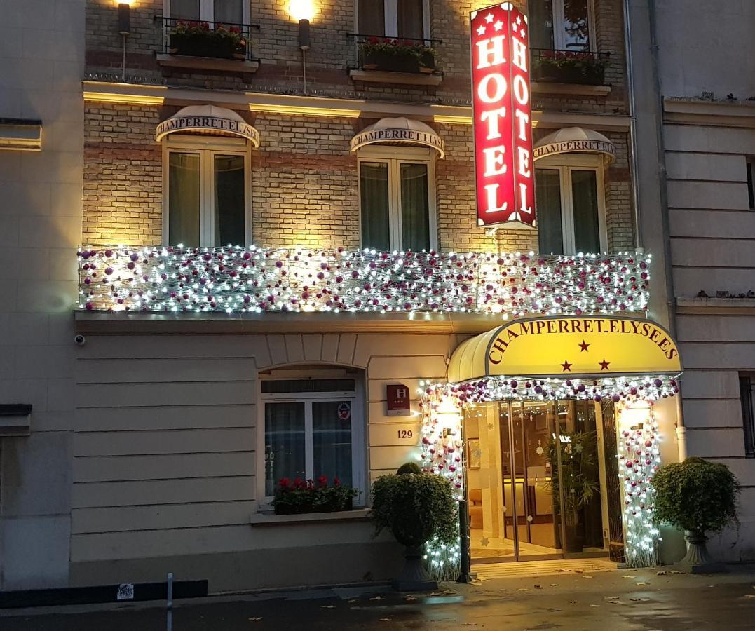 Hotel Champerret Elysees París Exterior foto