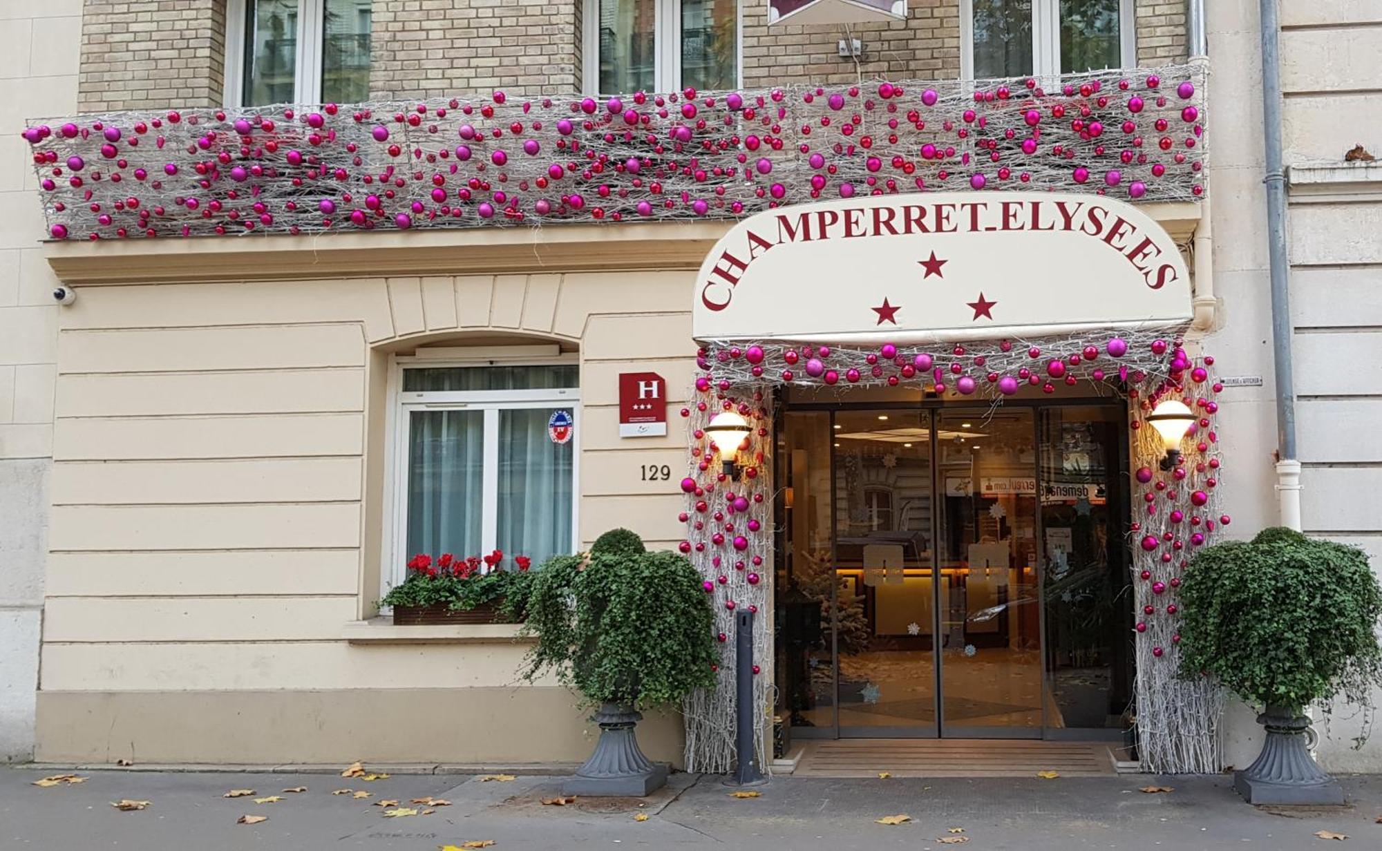 Hotel Champerret Elysees París Exterior foto