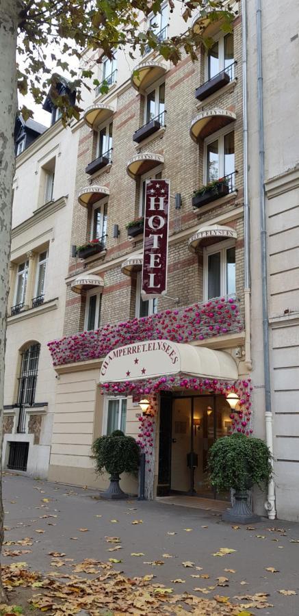 Hotel Champerret Elysees París Exterior foto